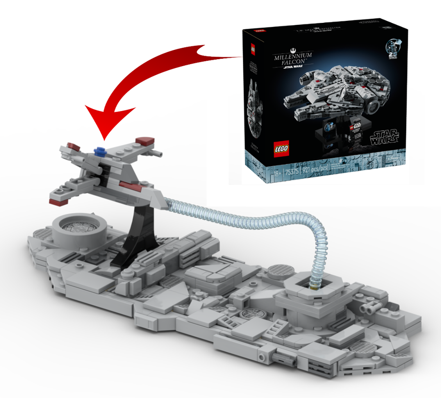 LEGO MOC-229888 Trench Run - Alternate Build of 75375-1 The