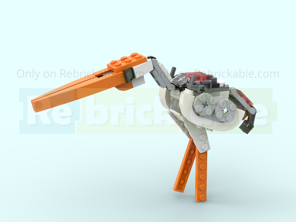 LEGO MOC-229902 31071 Stork by LegoBuildo | Rebrickable - Build with LEGO
