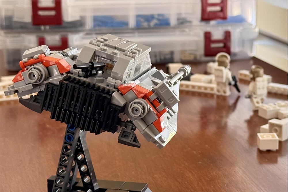 LEGO MOC T-47 Snowspeeder by Hyperion_Bricks | Rebrickable - Build