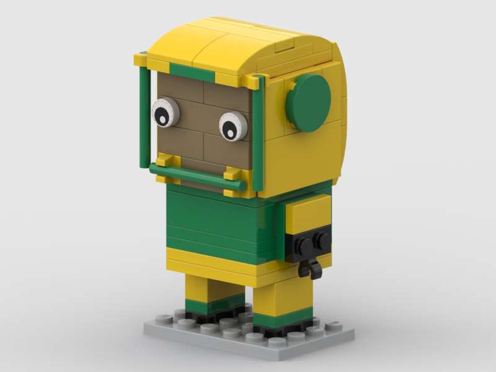 LEGO MOC-230024 Green Bay Packers Brickheadz by Spaceman-Nathan ...