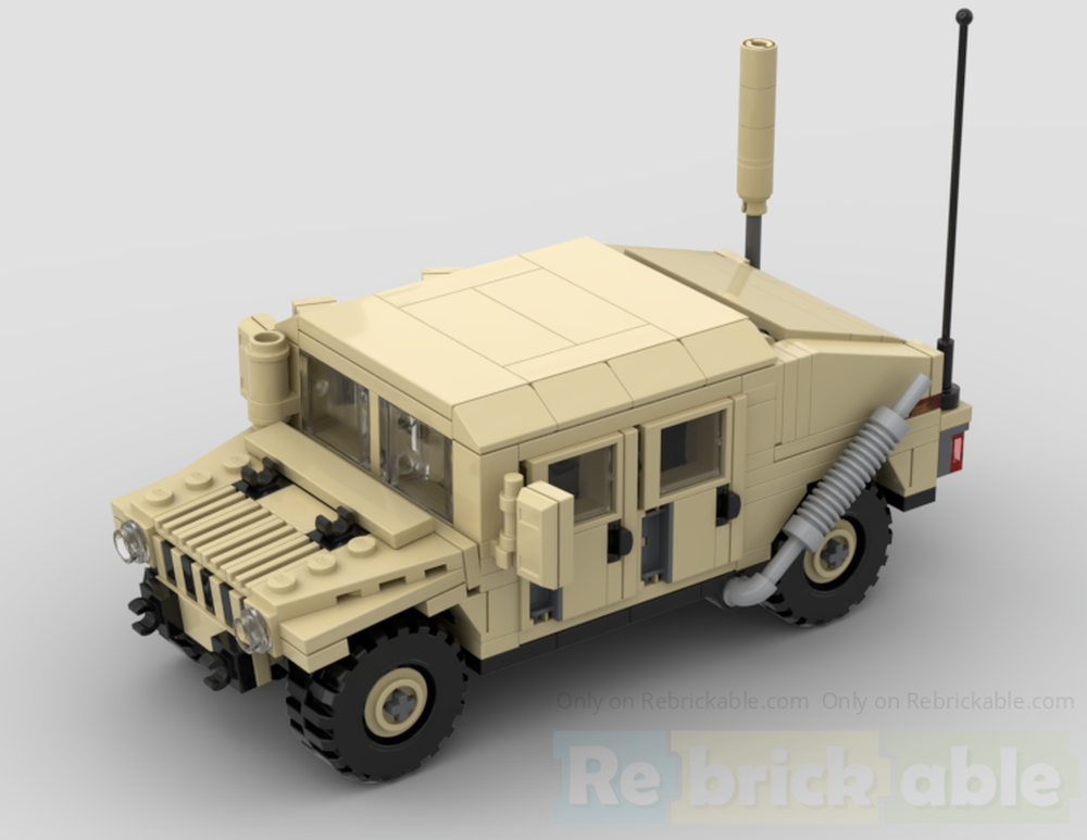LEGO MOC-230048 HMMWV by HMMWVmocs | Rebrickable - Build with LEGO