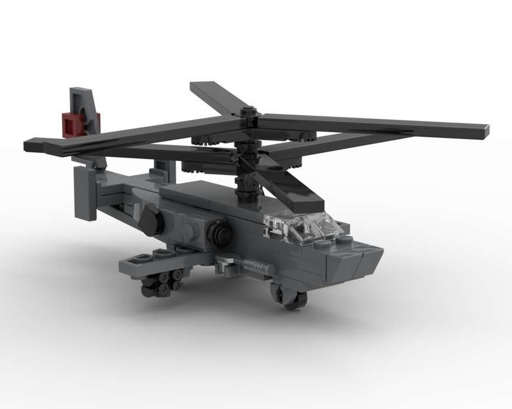 LEGO MOC-230071 Ka-52 Alligator Hokum-B (1/110 scale) by Vincent W