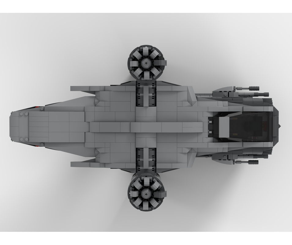 LEGO MOC Rishi Cargo Shuttle – Custom LEGO® MOC by Vitriol_Institute ...