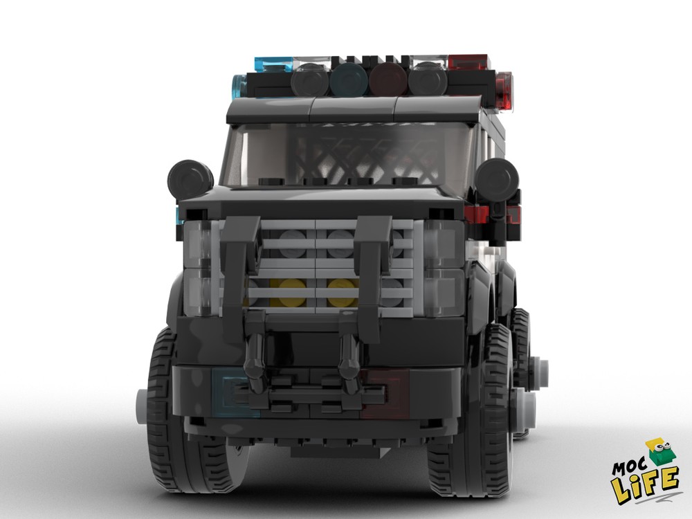 LEGO MOC Chevrolet Suburban police by MocLife | Rebrickable - Build ...