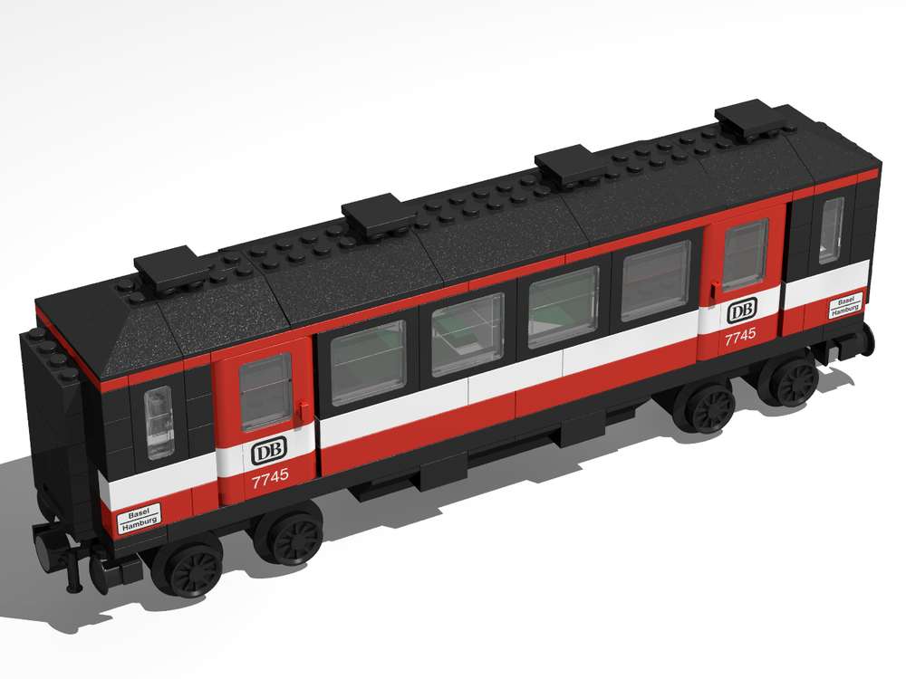 LEGO MOC-230113 7745 sleeping wagon by VincentDeJong | Rebrickable