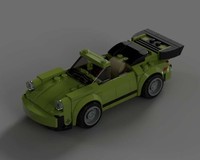 75888 Porsche 911 3.3 turbo Cabrio (930 / Year 1987)