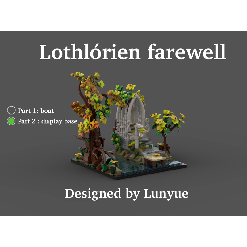 LEGO MOC-230249 Lothlórien farewell—Elven realm series by Lunyue