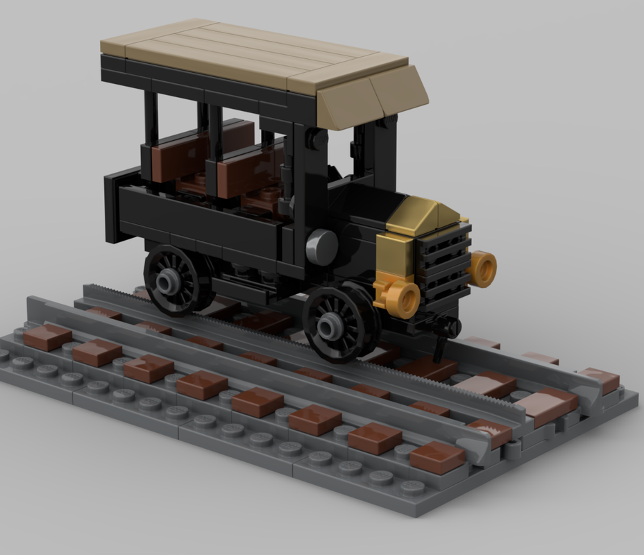 LEGO MOC-230270 RGS Inspection Rail Car No. 1 by SteamedUpBricks ...