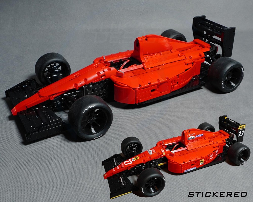 LEGO MOC Ferrar* F1 643 1:8 Scale by Lukas2020 | Rebrickable
