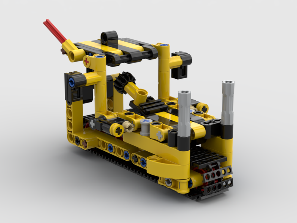 LEGO MOC-230320 Crawler tractor by alxdr | Rebrickable - Build with LEGO