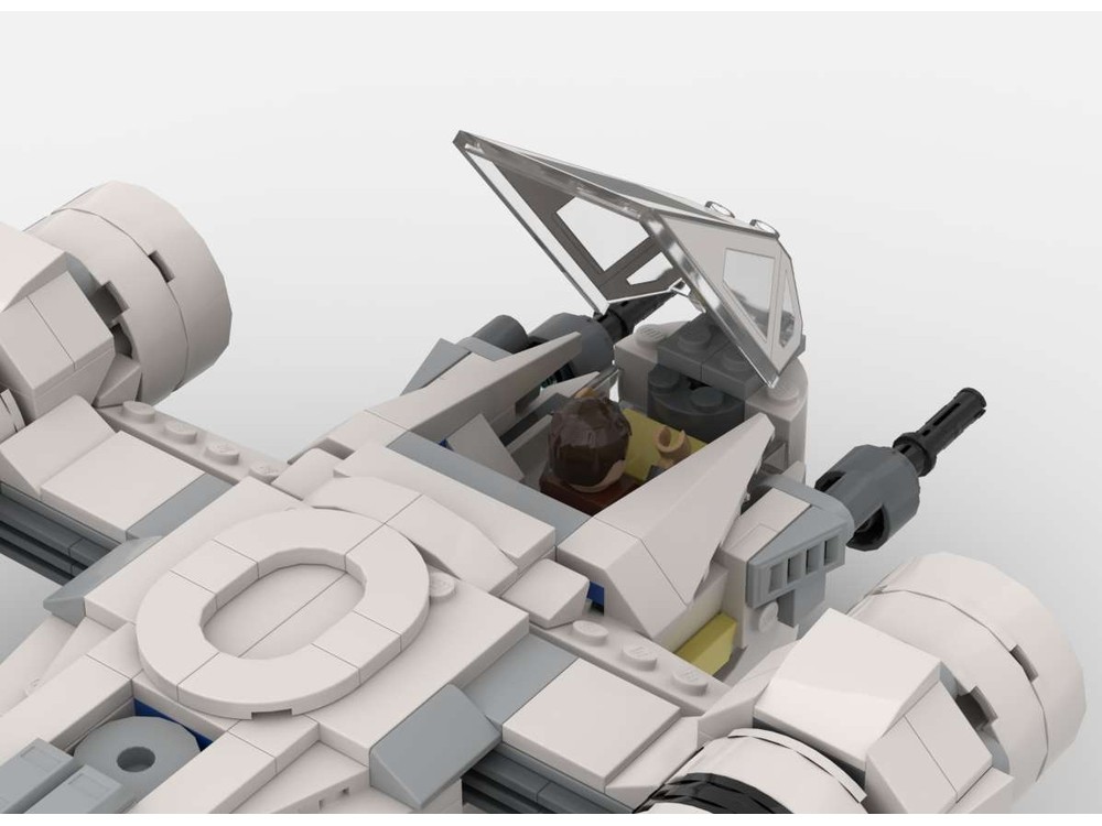 LEGO MOC 2 in 1 Razor Crest and AT-ST by A_Great_Builder | Rebrickable ...