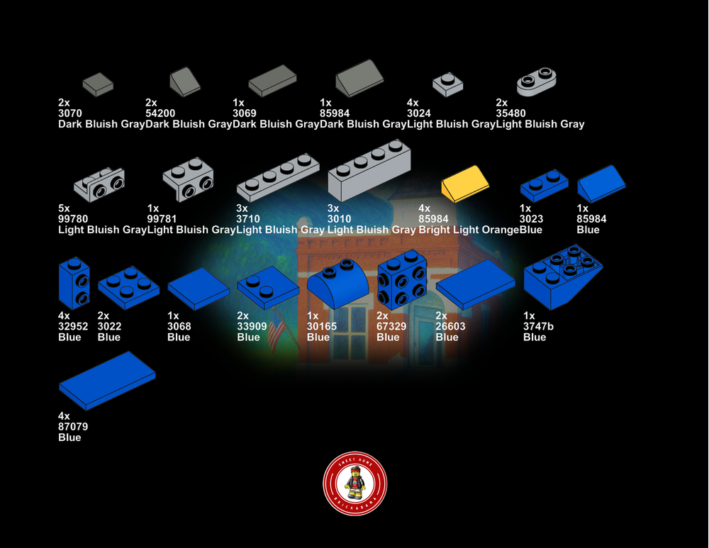 LEGO MOC-230366 On The House: USPS Mailboxes by SweetHomeBrickabama ...