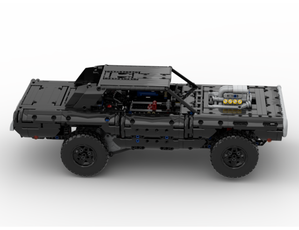 LEGO MOC-230411 Dodge Charger by TRXRic | Rebrickable - Build with LEGO