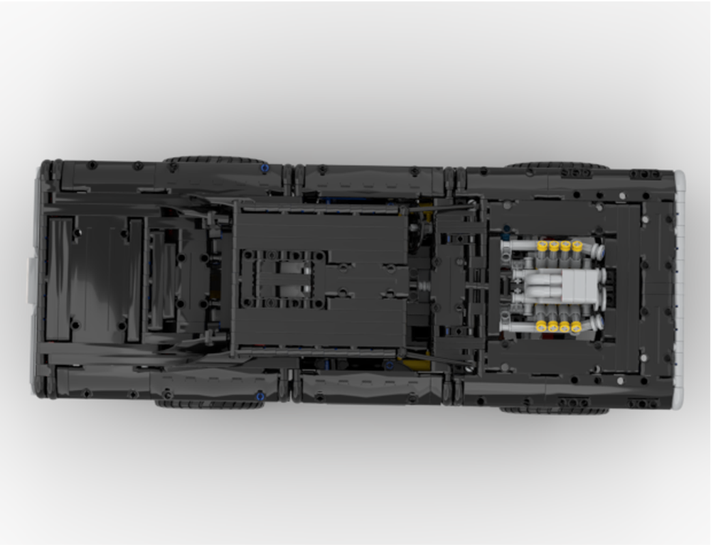 LEGO MOC-230411 Dodge Charger by TRXRic | Rebrickable - Build with LEGO
