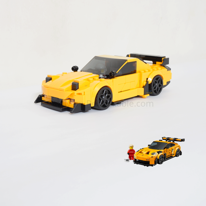 LEGO MOC-230424 77239 Mazda RX-7 FD by KMPMOCS | Rebrickable - Build ...
