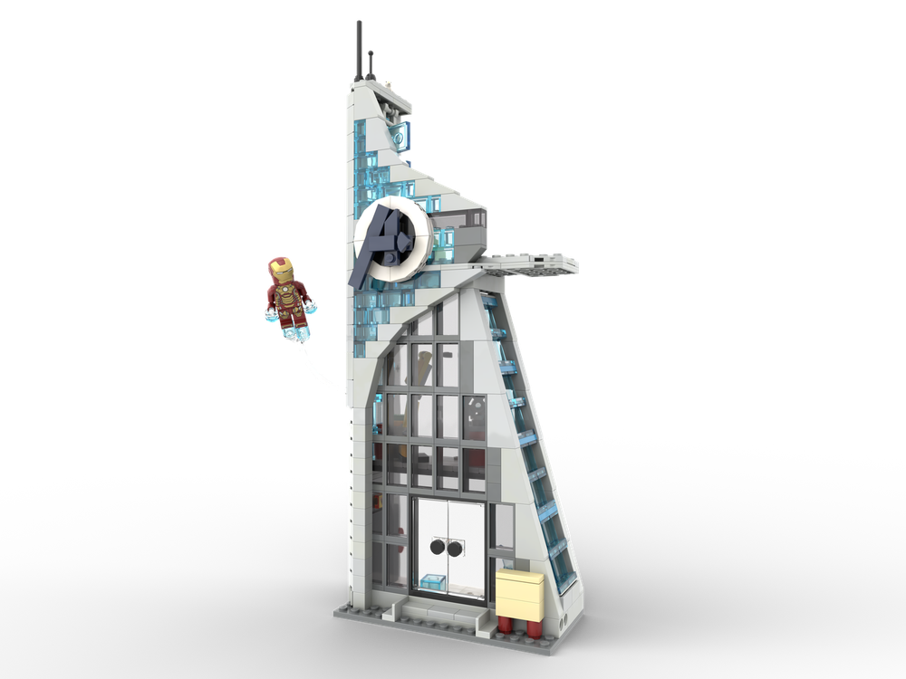 LEGO MOC-230453 Mini Modular - Avengers Tower by brickpatch ...