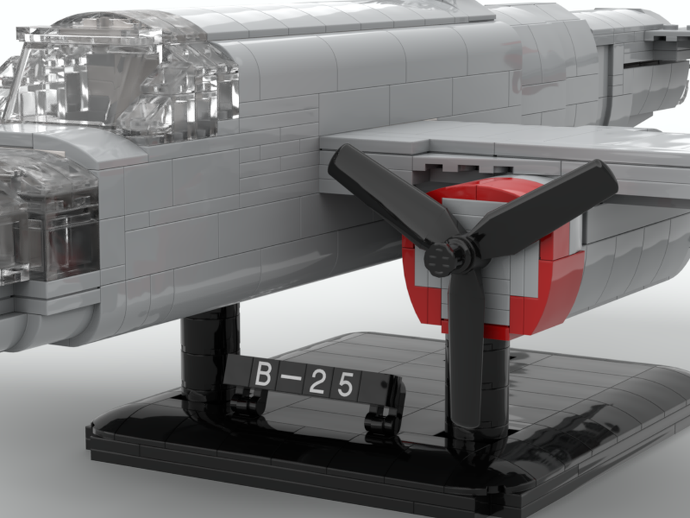 LEGO MOC-230503 B-25 Mitchell 1:48 Scale by JojoTheBuilder