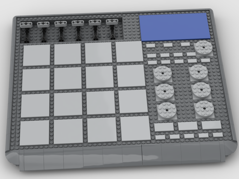 LEGO MOC-230513 AKAI MPD26 by the_mac | Rebrickable - Build with LEGO