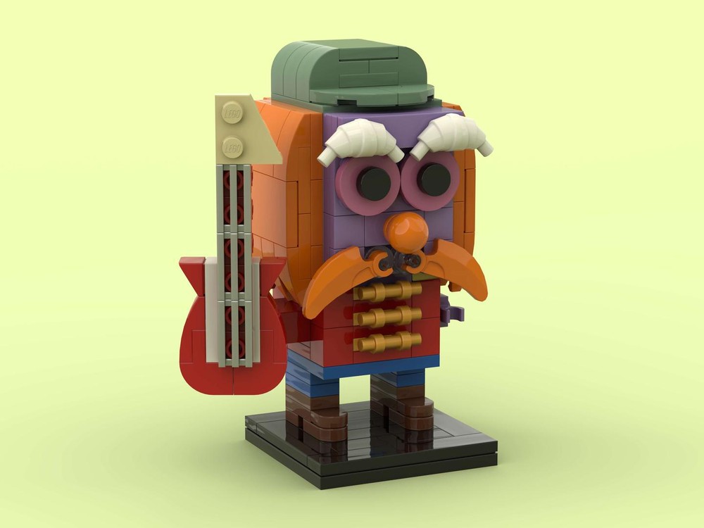 LEGO MOC-230519 Floyd Pepper (Muppets Electric Mayhem) by Puremadness ...