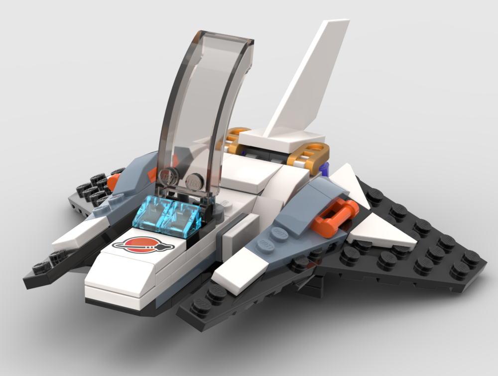 LEGO MOC City Space Vic Viper (31134 C-Model Mod) by Yumahummus