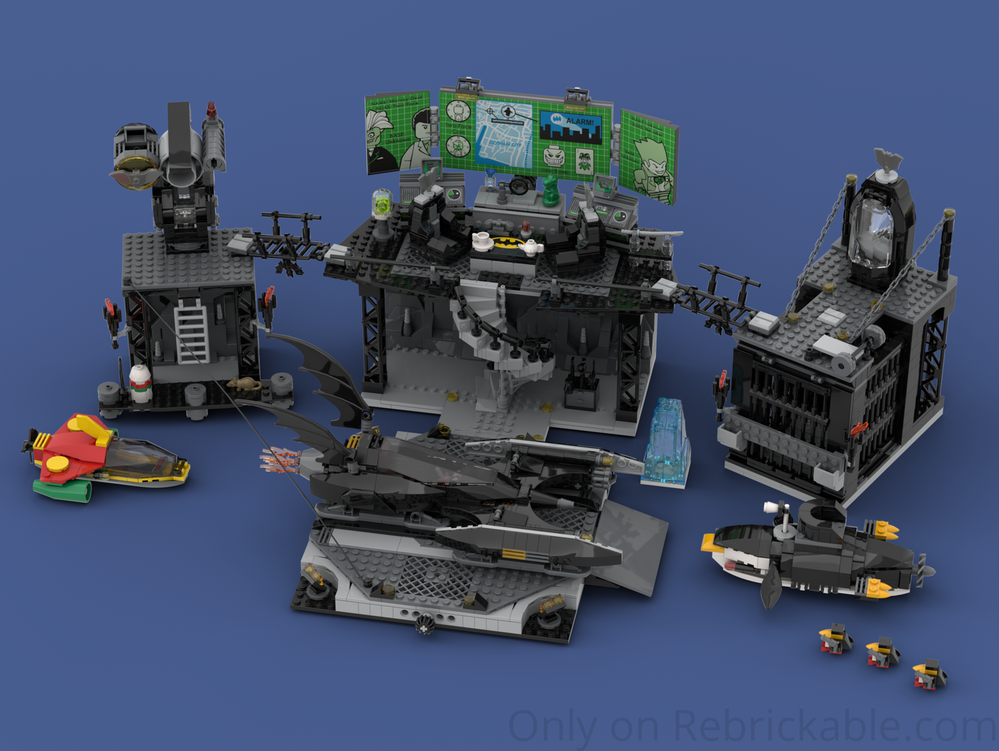 Penguin Original Lego Batcave LEGO MOC The Batcave: The Penguin
