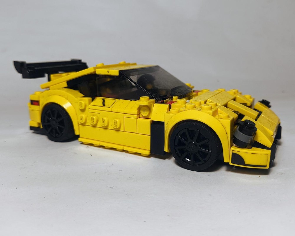 LEGO MOC 76901 Porsche 911 GT3 RS by ARJBros | Rebrickable - Build with ...