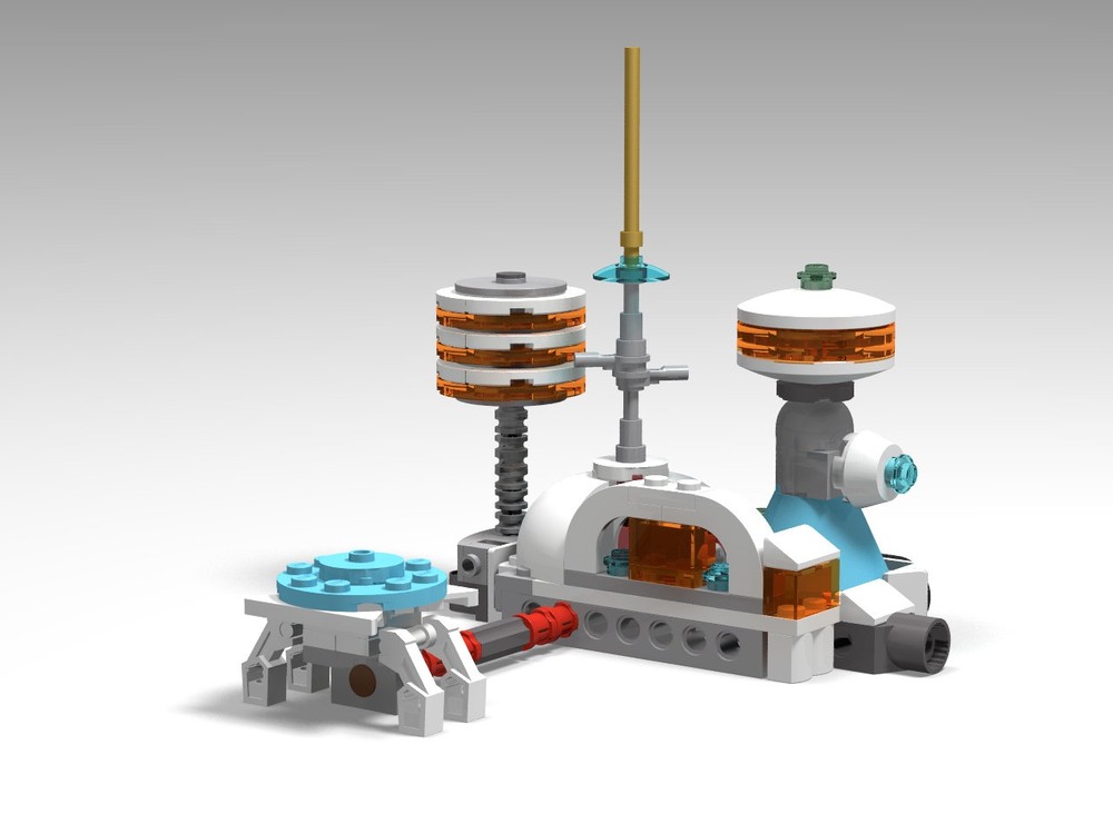 LEGO MOC 31164 - Space base by silenfu | Rebrickable - Build with LEGO