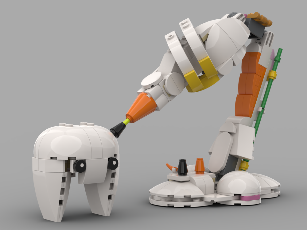 LEGO MOC-230687 Dentist's Display Model by WeHo | Rebrickable - Build ...