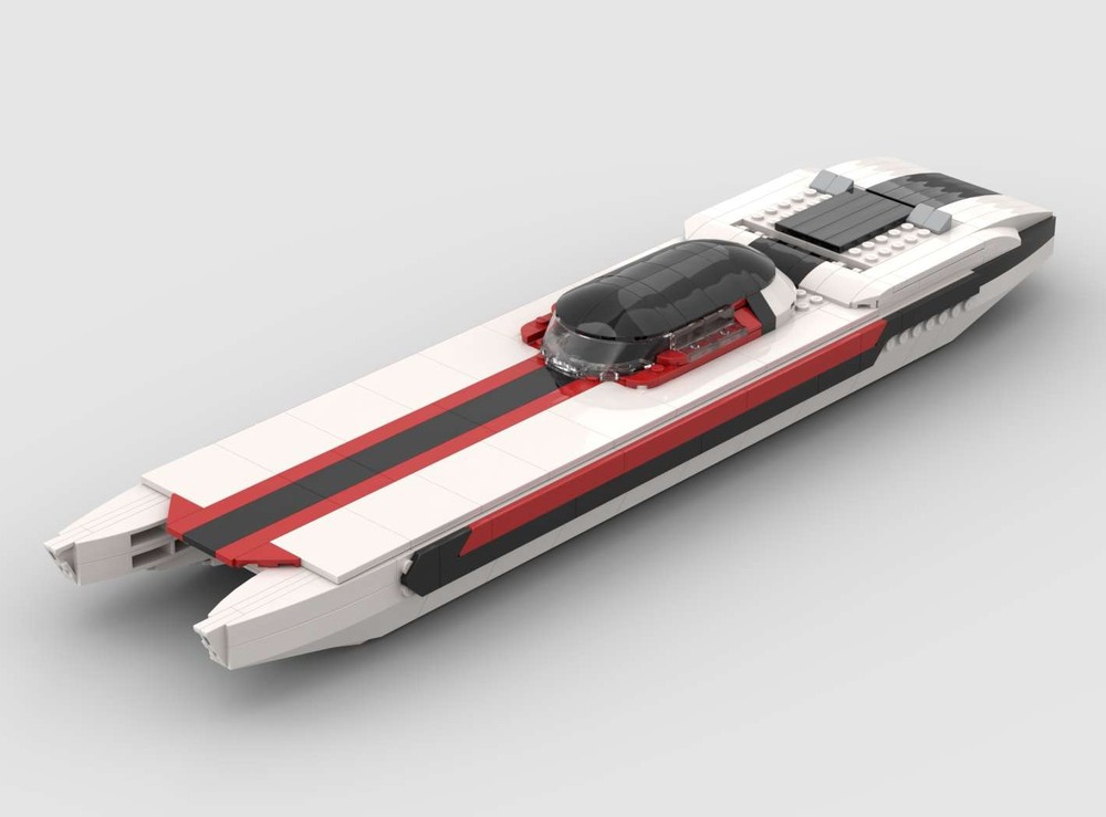LEGO MOC Class 1 Powerboat / Speedboat by IggyBrickster | Rebrickable ...