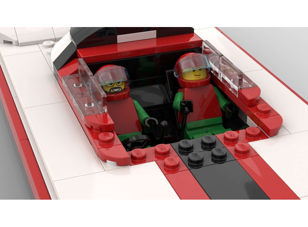 LEGO MOC Class 1 Powerboat / Speedboat by IggyBrickster | Rebrickable ...