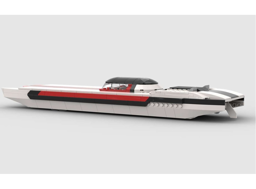 LEGO MOC Class 1 Powerboat / Speedboat by IggyBrickster | Rebrickable ...