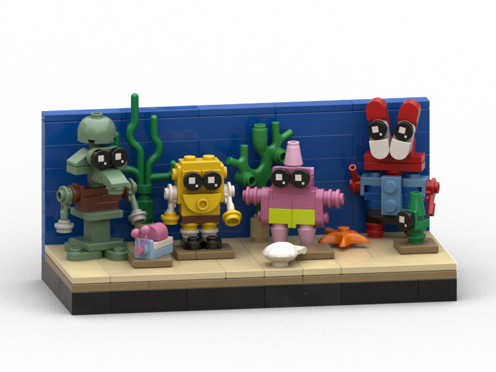 SpongeBob & Friends Micro Diorama