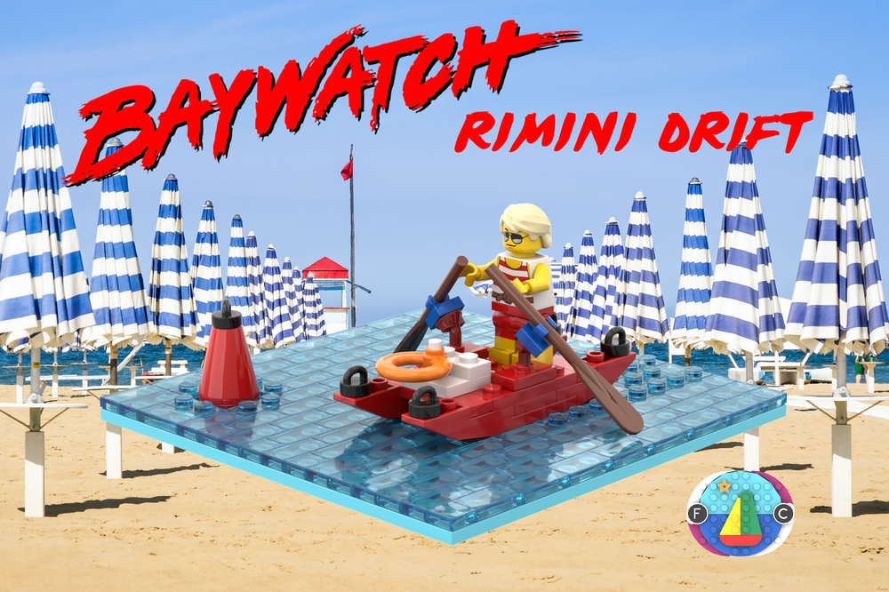 LEGO MOC-230890 Beach Rescue Boat by AstroFabius | Rebrickable - Build ...