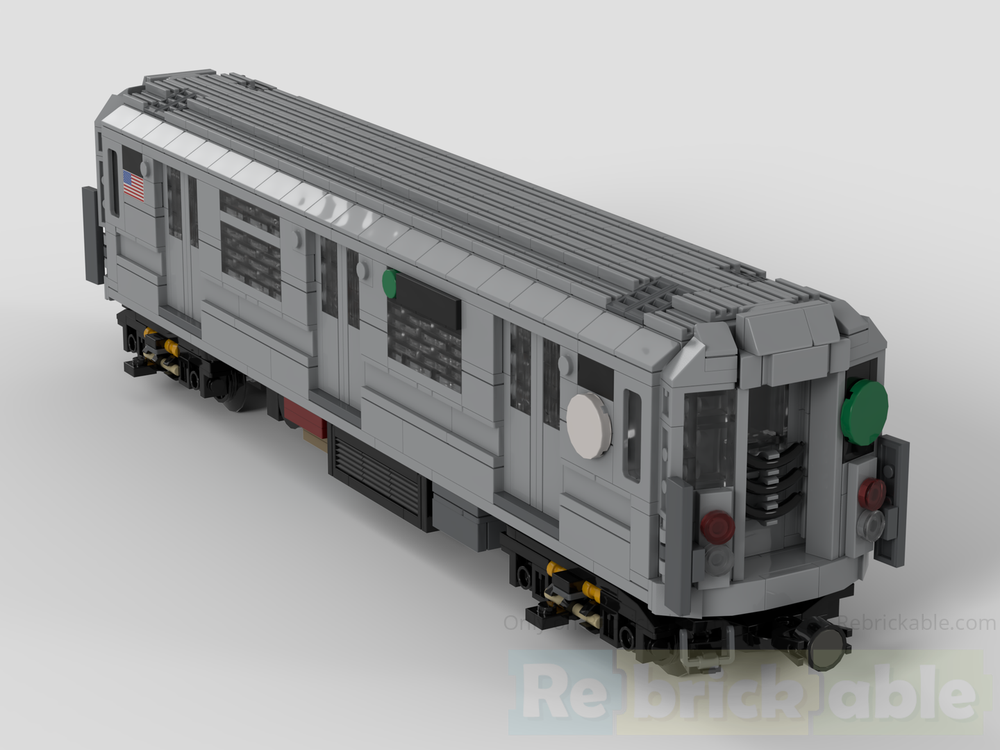 LEGO MOC-230991 NYC Subway R62A by ABentMetrocard | Rebrickable