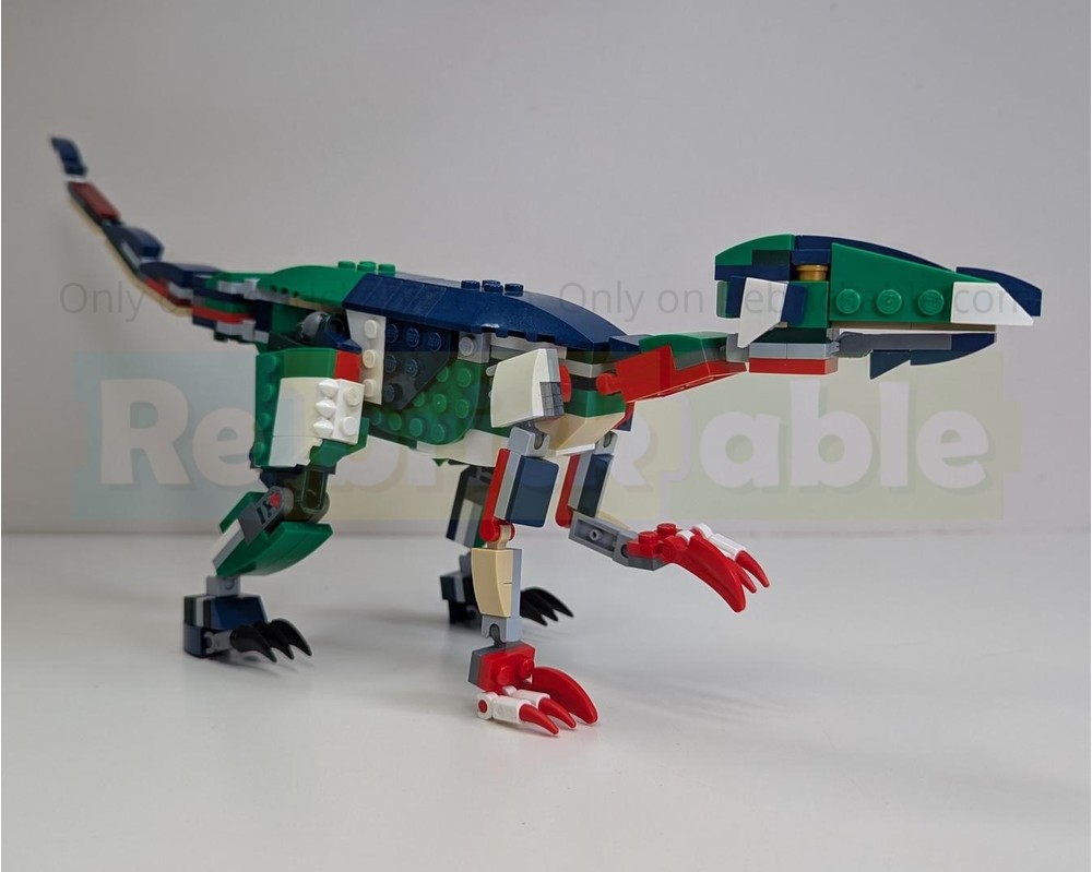 LEGO MOC Megaraptor made with 31058+31088 by LegoBuildo | Rebrickable ...