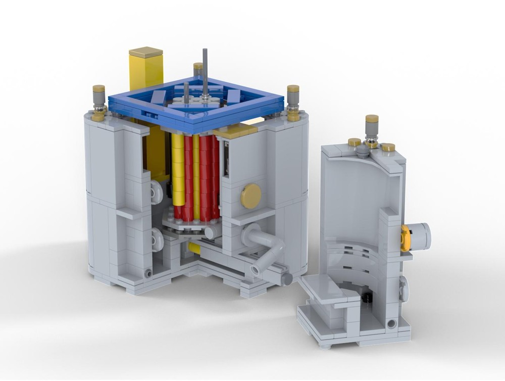 LEGO MOC-231071 Nuclear Reactor CROCUS – Reactor Model (Control Room ...