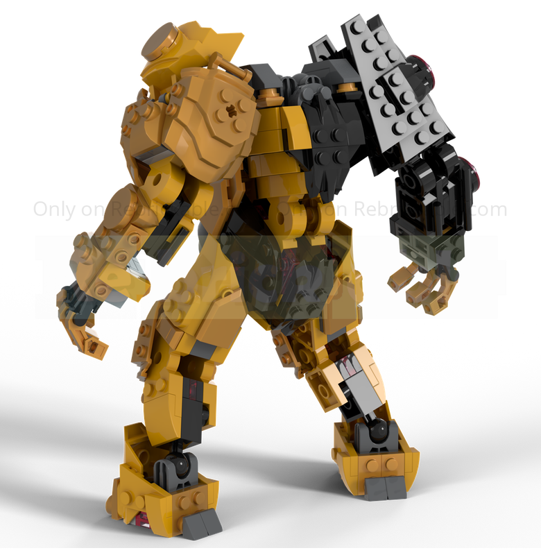 LEGO MOC-231096 Enhanced Spinjitzu Battle Mech by re-creator