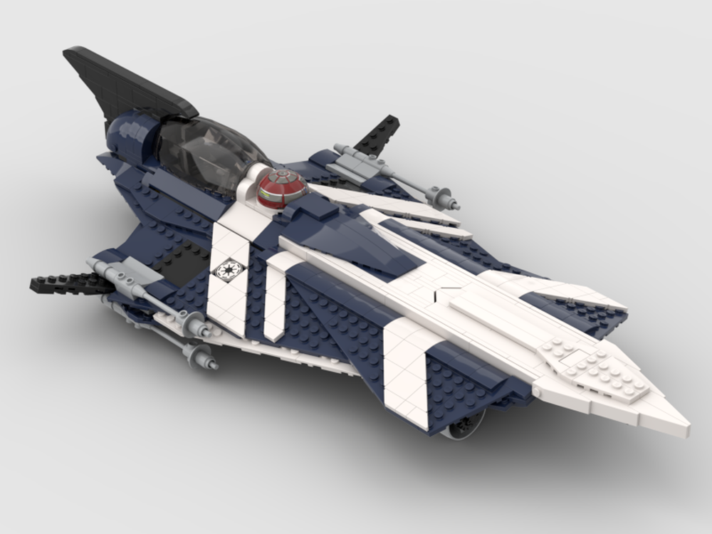 LEGO MOC-231104 Azure Angel (Anakin's custom Delta 7 Aethersprite) by M ...