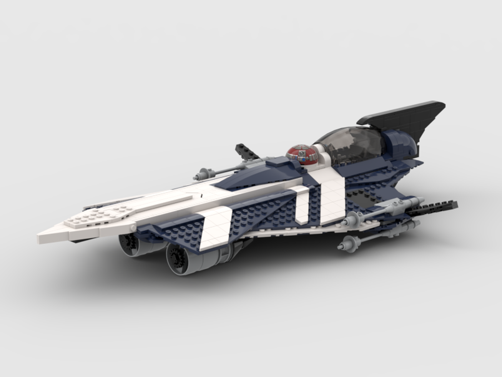 LEGO MOC-231104 Azure Angel (Anakin's custom Delta 7 Aethersprite