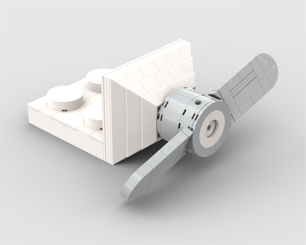 LEGO MOC Upscaled tail rotor & blade by Briquoleur | Rebrickable ...
