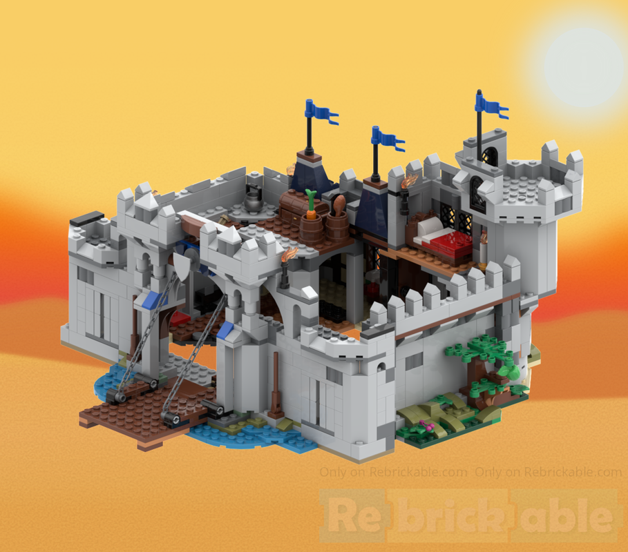 MOC-231202 Horse knight's keep