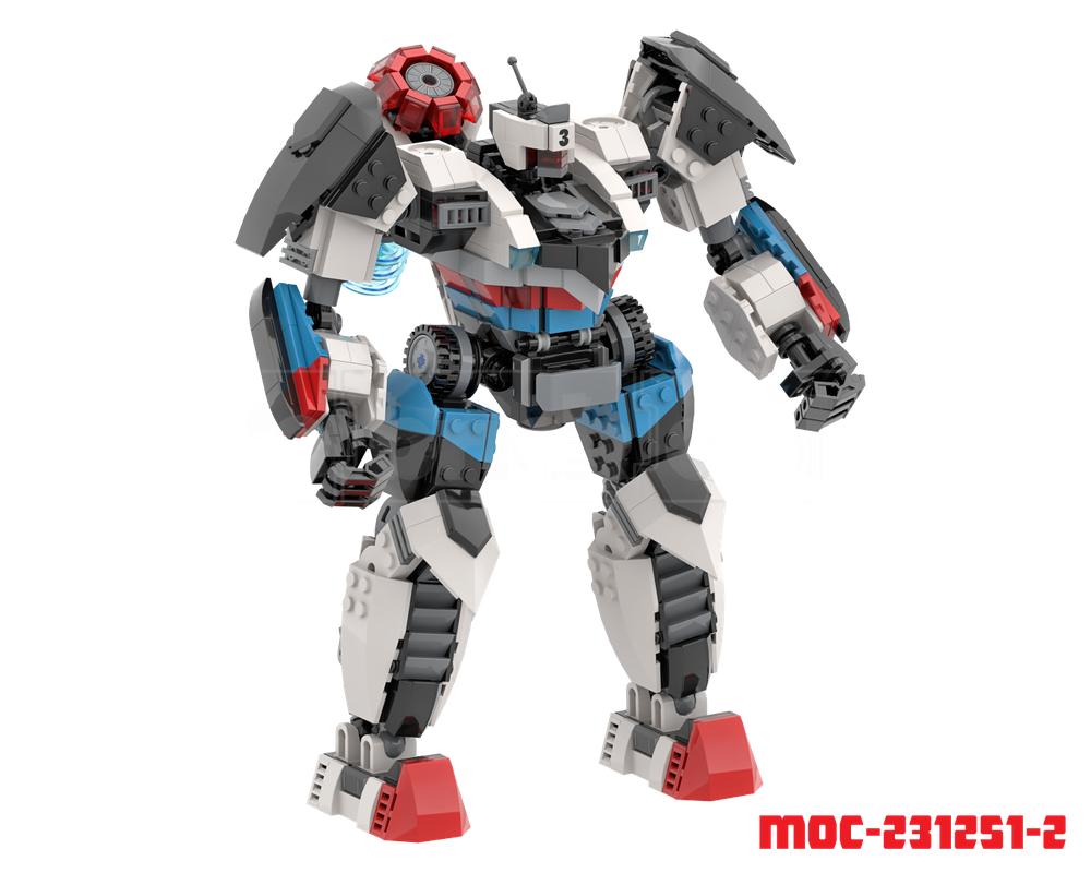 LEGO MOC-231251 Jetpack Racer Mech - (CMF 71048-3 Exclusive) by Mech ...