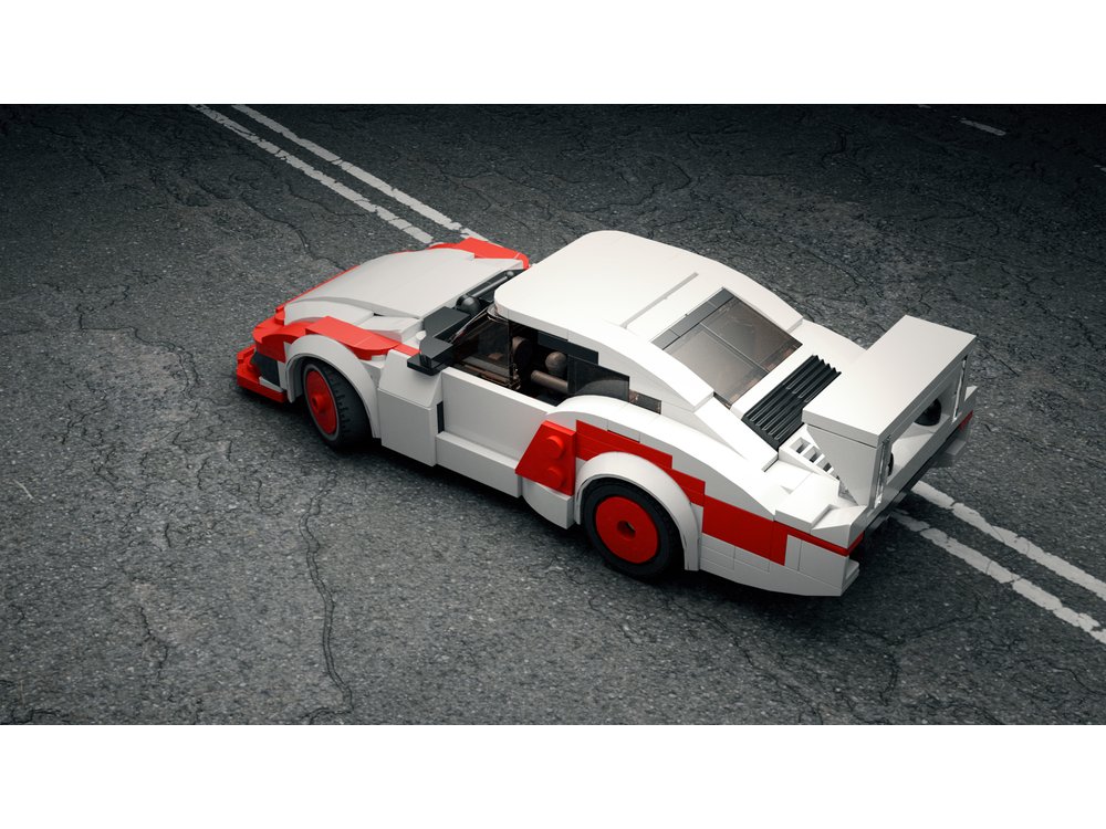LEGO MOC Porsche 935 (Moby Dick) by Julian_bricks | Rebrickable