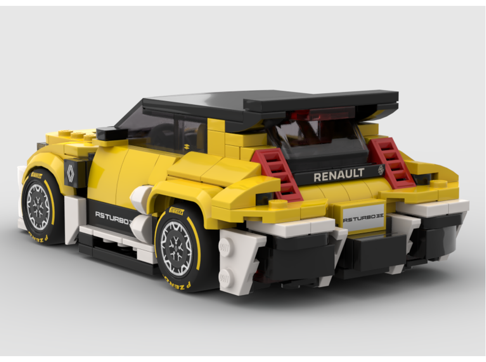 LEGO MOC-231350 Renault 5 Turbo 3E (2025) by LegoCarMaker | Rebrickable ...