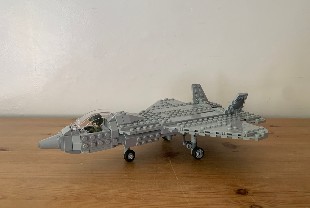 LEGO MOC-231374 F-22 Raptor by Sean.1 | Rebrickable - Build with LEGO
