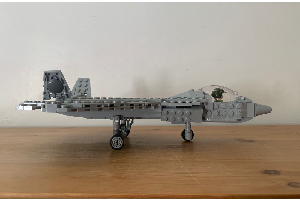LEGO MOC-231374 F-22 Raptor by Sean.1 | Rebrickable - Build with LEGO