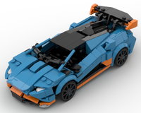 LEGO lamborghini MOCs with Building Instructions