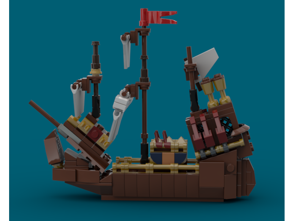 LEGO MOC-231486 Mini Durmstrang Ship by Potterhead2025 | Rebrickable ...