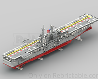 LEGO MOC-231557 USS America LHA-6 by BasicBuilder23 | Rebrickable
