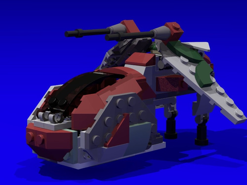 LEGO MOC Boba's Dropship Multi-Build 75344 and 75372 (clone builds only ...